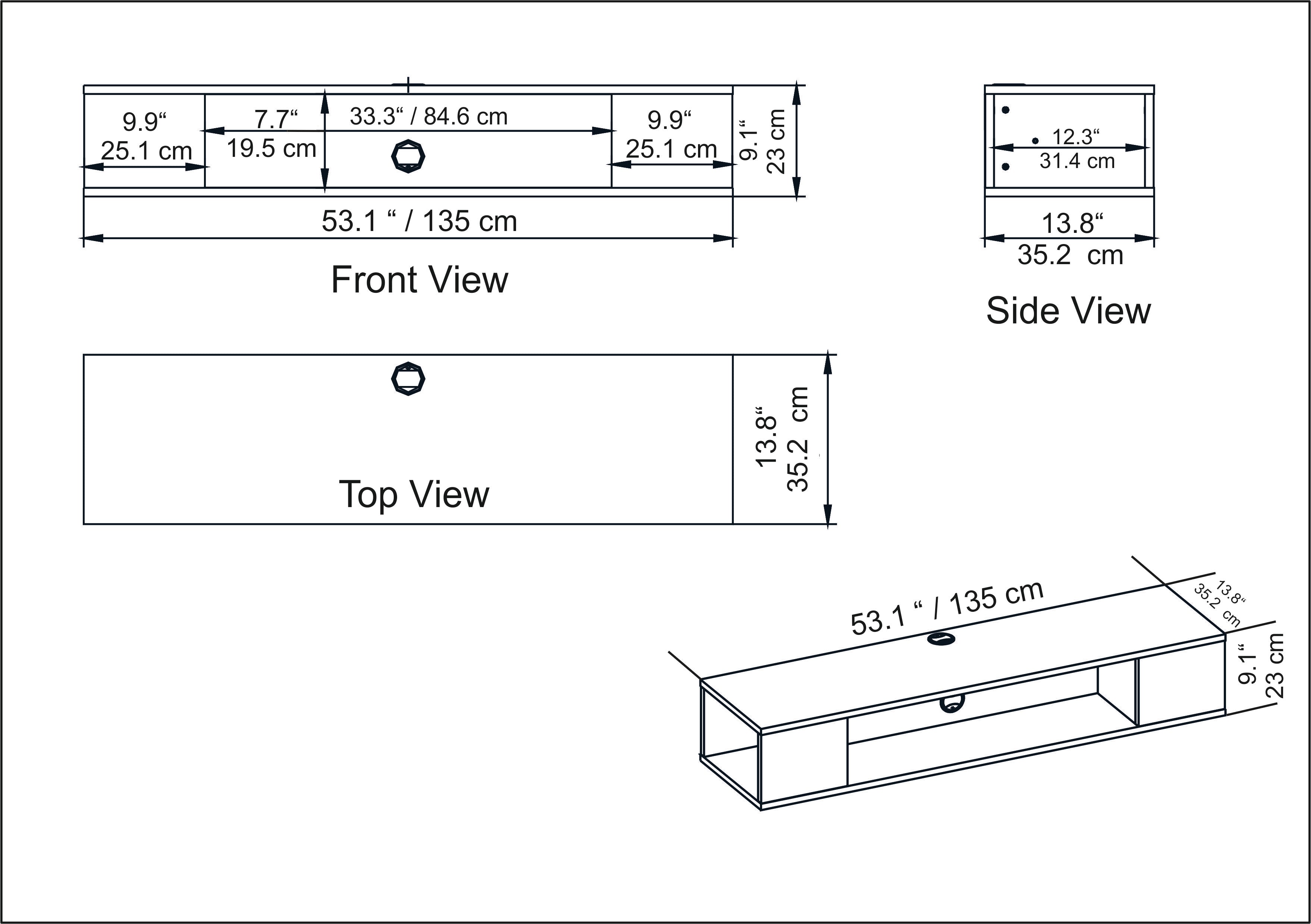 Peti Floating Tv Stand